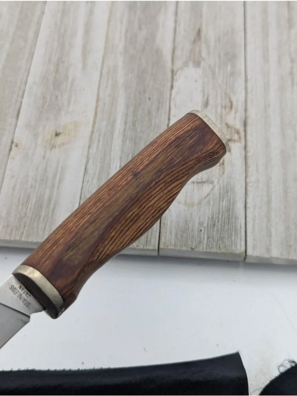 Vintage Sharp DF-60 Hunting Fishing Fillet fixed blade knife Japan 6